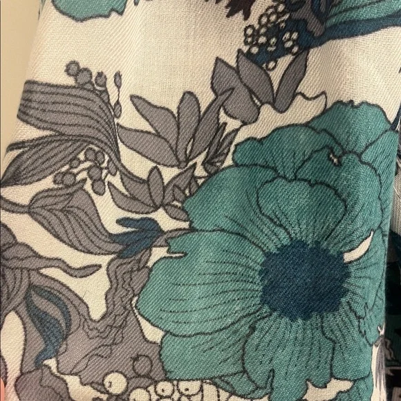 Floral and Plaid Women's LOFT Scarves Set of 4 - Picture 2 of 5